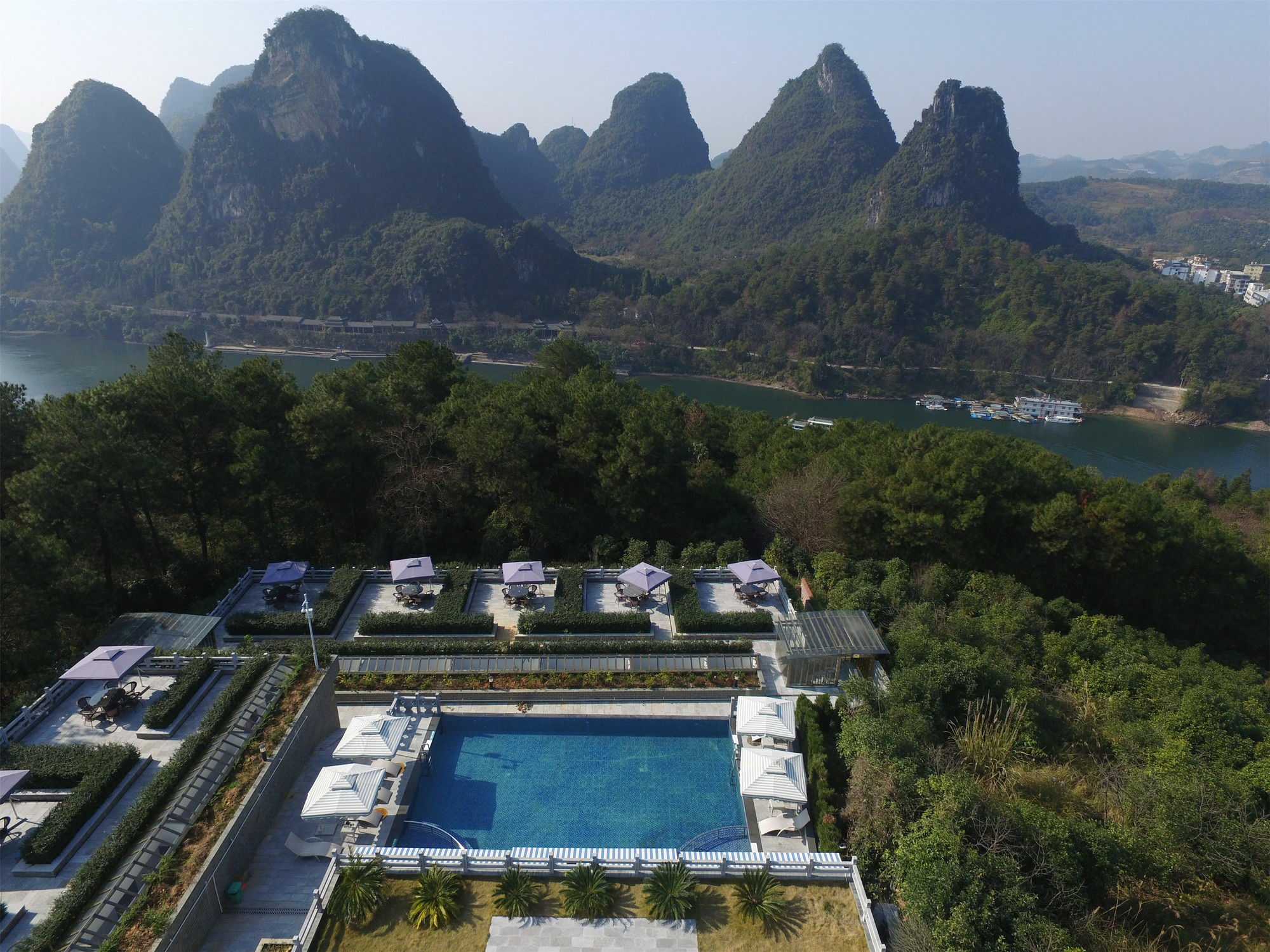 Yangshuo Mountain Top Retreat Ngoại thất bức ảnh